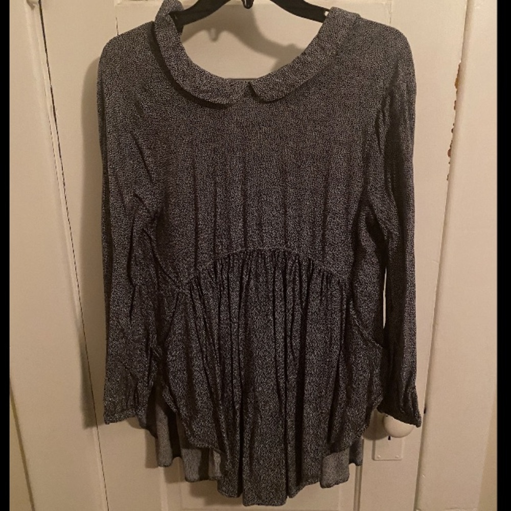Polka dot Babydoll shirt with pockets